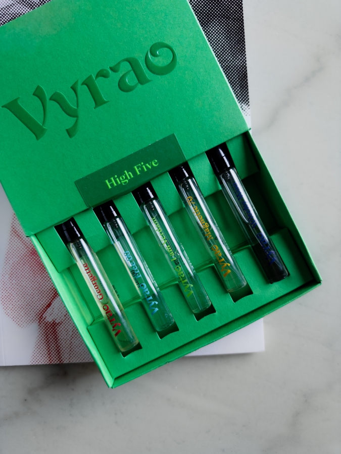 I tried all the fragrances from new fragrance brand, Vyrao's High